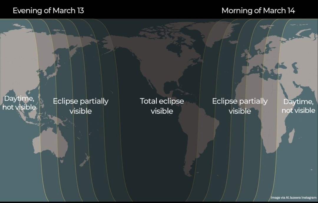 Lunar eclipse visible over T&T tonight - 103.1 FM