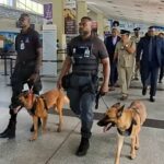 24 hour tactical police, canine deployment at Piarco International Airport