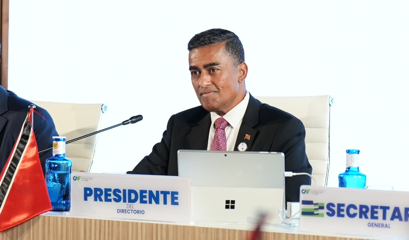 BOD Meeting Hon. Dave Tancoo and CAF s Executive President Sergio Diaz Granados