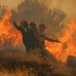 Greece wildfires forces mass evacuations in Crete