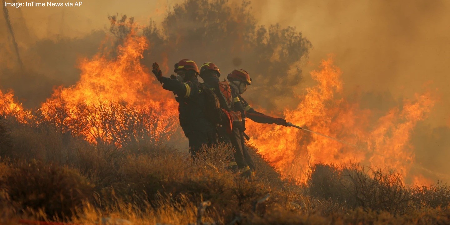 Crete Greece fires