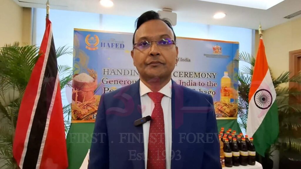 Indian High Commissioner Pradeep Rajpurohit