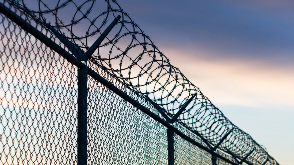Prison fence