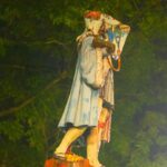 Colombus statue removed from Independence Square