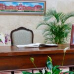 Condolence book at Red House for Senator Deoroop Teemal