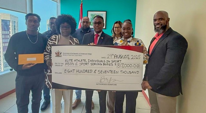 The Honourable Phillip Watts distributes $817k to athletes, sport organizations