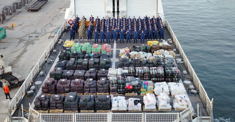 US Coast Guard Drug Haul