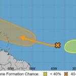 Mid-Atlantic System Strengthening, No Threat to T&T