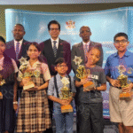 3-way tie for top performing student for SEA 2025