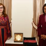 Palestine's Ambassador Designate presents credentials to T&T's President