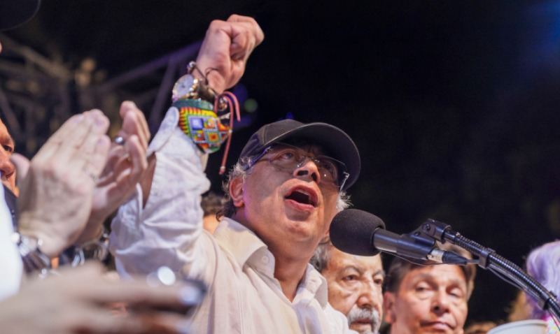 Colombian President Gustavo Petro