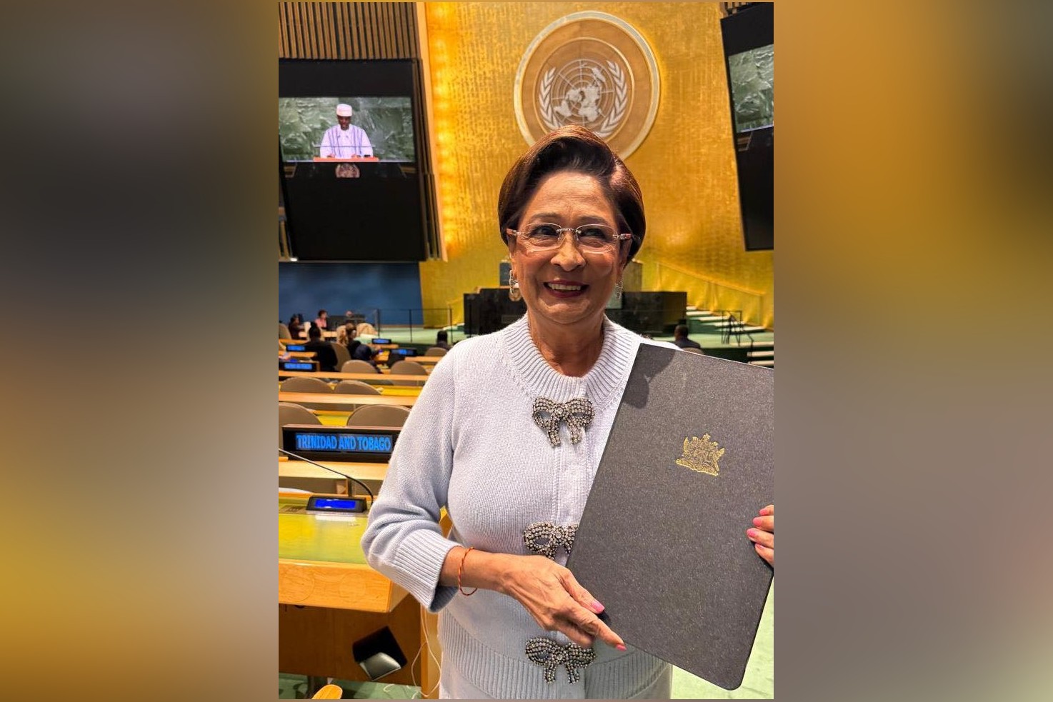 Kamla Persad Bissessar UN