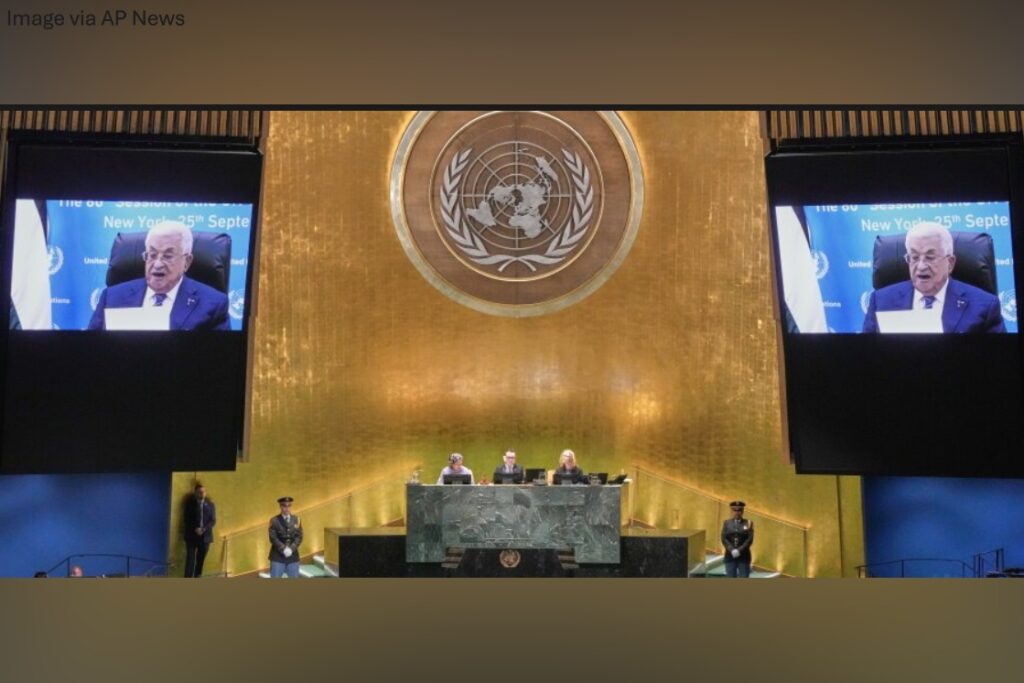 Mahmoud Abbas UN 25 09 25