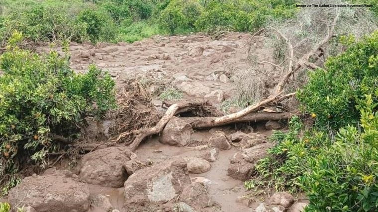 Sudan landslide