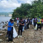 Over 3,700lbs of trash collected from the Foreshore coastline