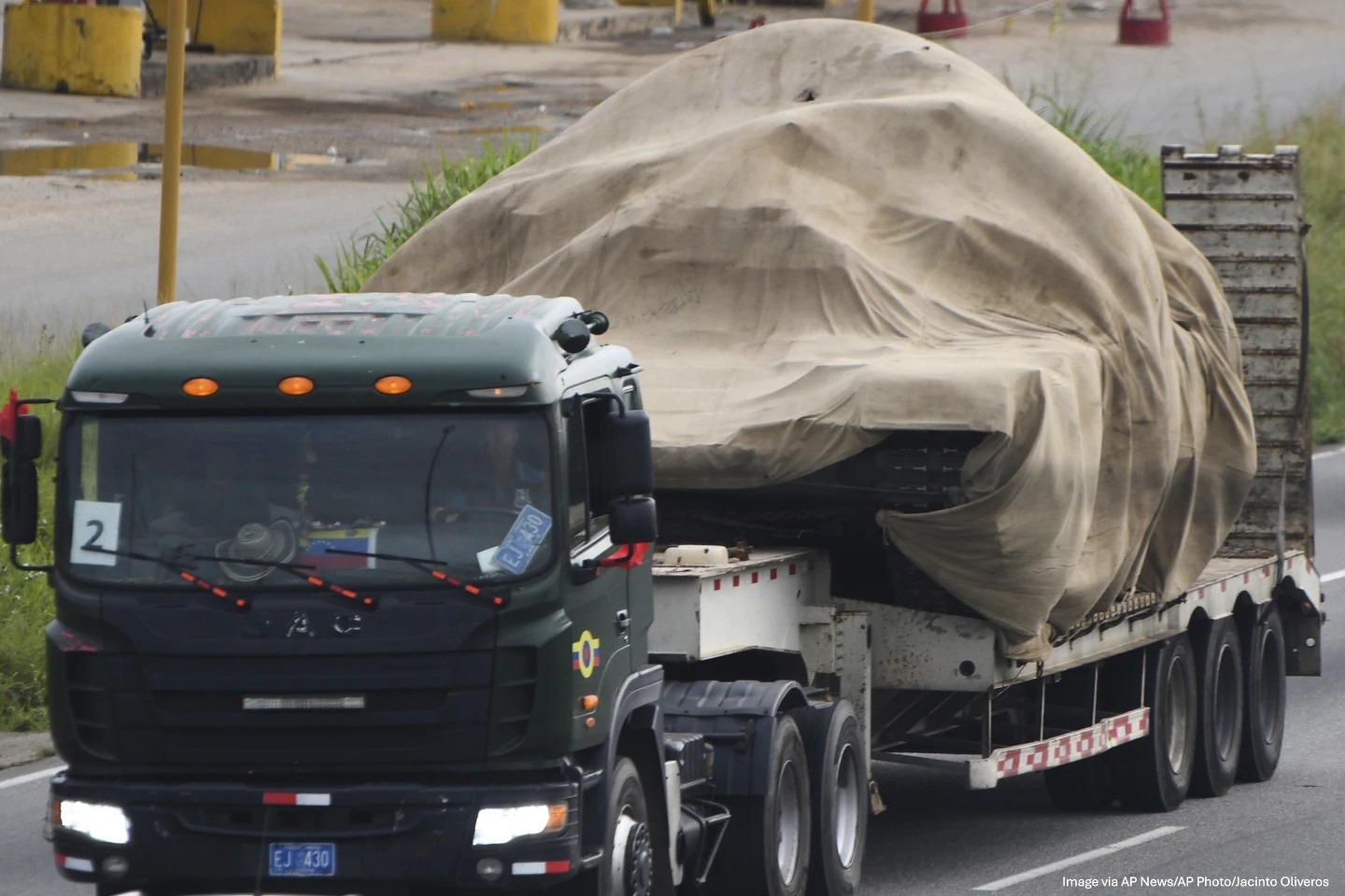 venezuela military truck