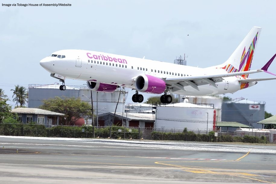 CAL Caribbean Airlines Airplane