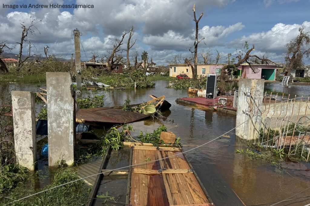 Jamaica post hurricane