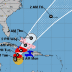 Melissa strengthens as it approaches Jamaica