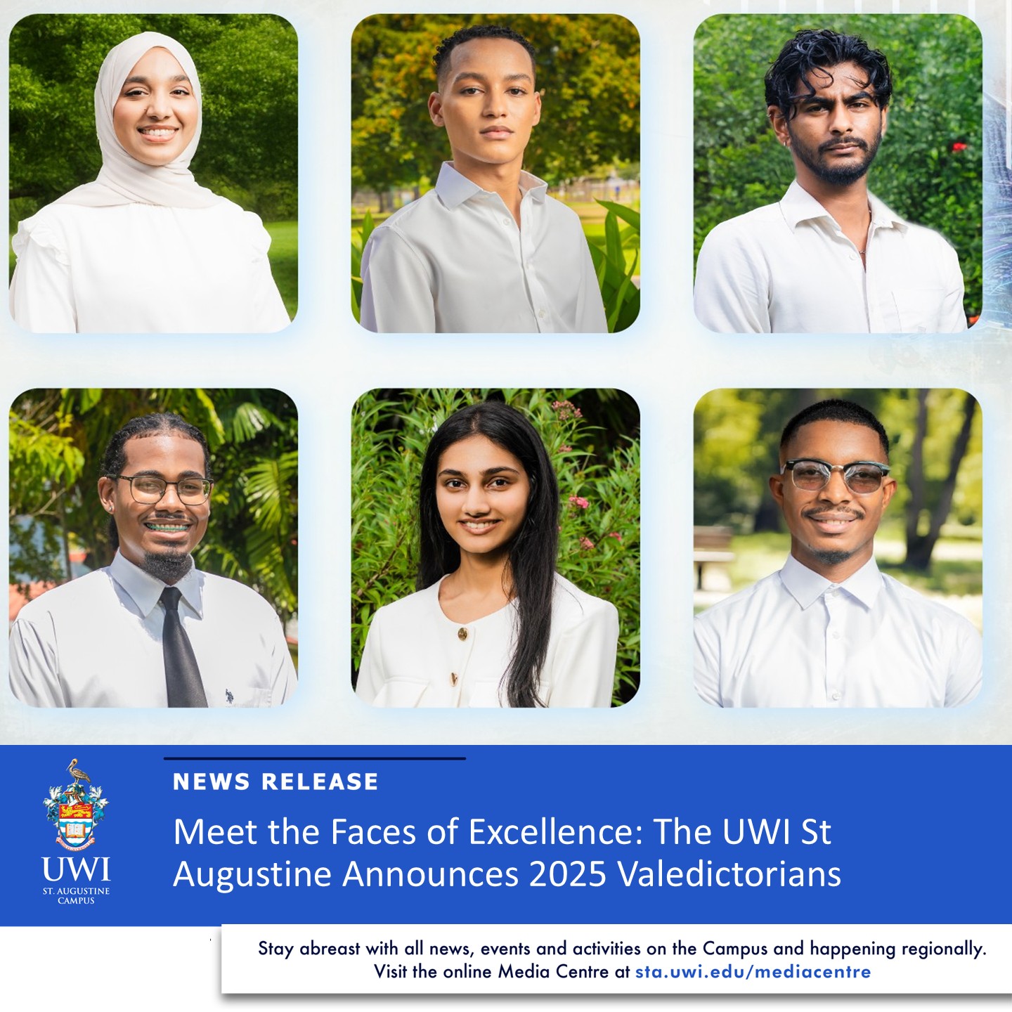 UWI valedictorians 2025