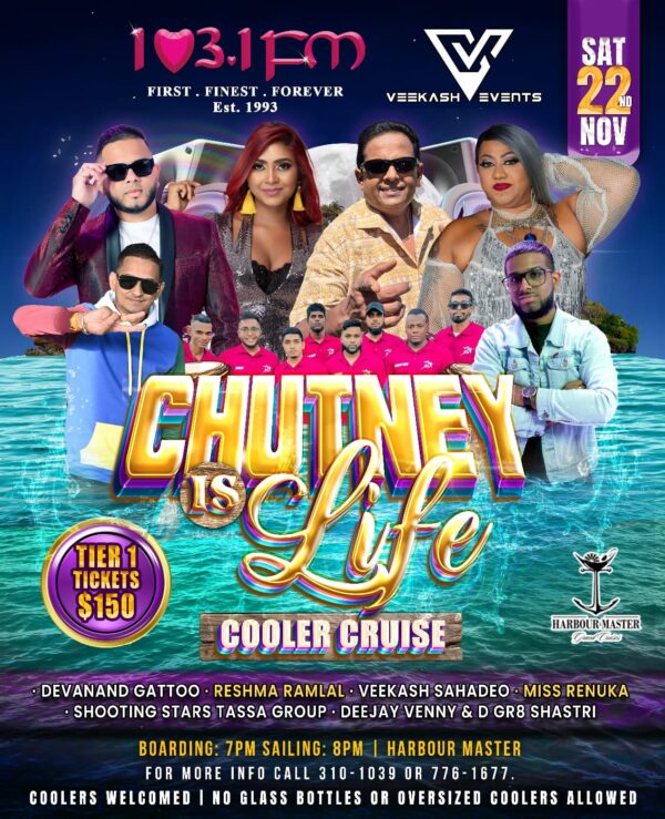 Chutney Is Life: Cooler Cruise
