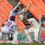 41-run Windies lead as stumps called on Day 1 of India Test
