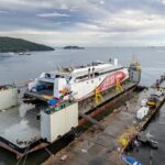 APT James is first vessel serviced on new AMT Goliath