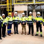 Government ministers visit Yara, TRINGEN