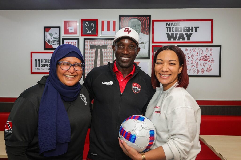 Dwight Yorke and KFC