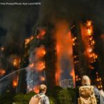 Deadly fire rages in Hong Kong apartments, 13 killed so far