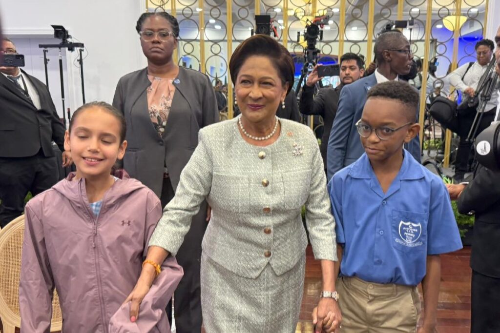 Kamla Persad Bissessar children