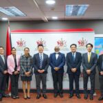 Energy Minister meets with Caribbean Gas Chemical Ltd Executives