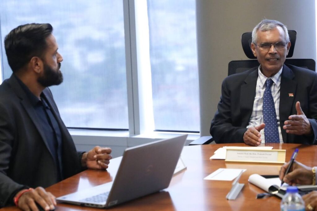 Prakash Persad AI mtg