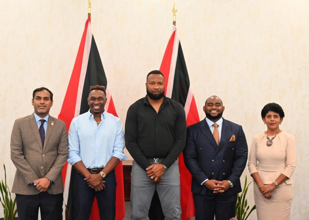 Sports Ambassadors bravo and pollard