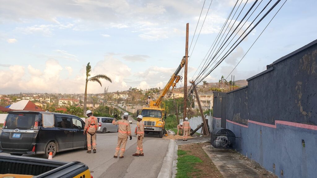TTEC crews in jamaica