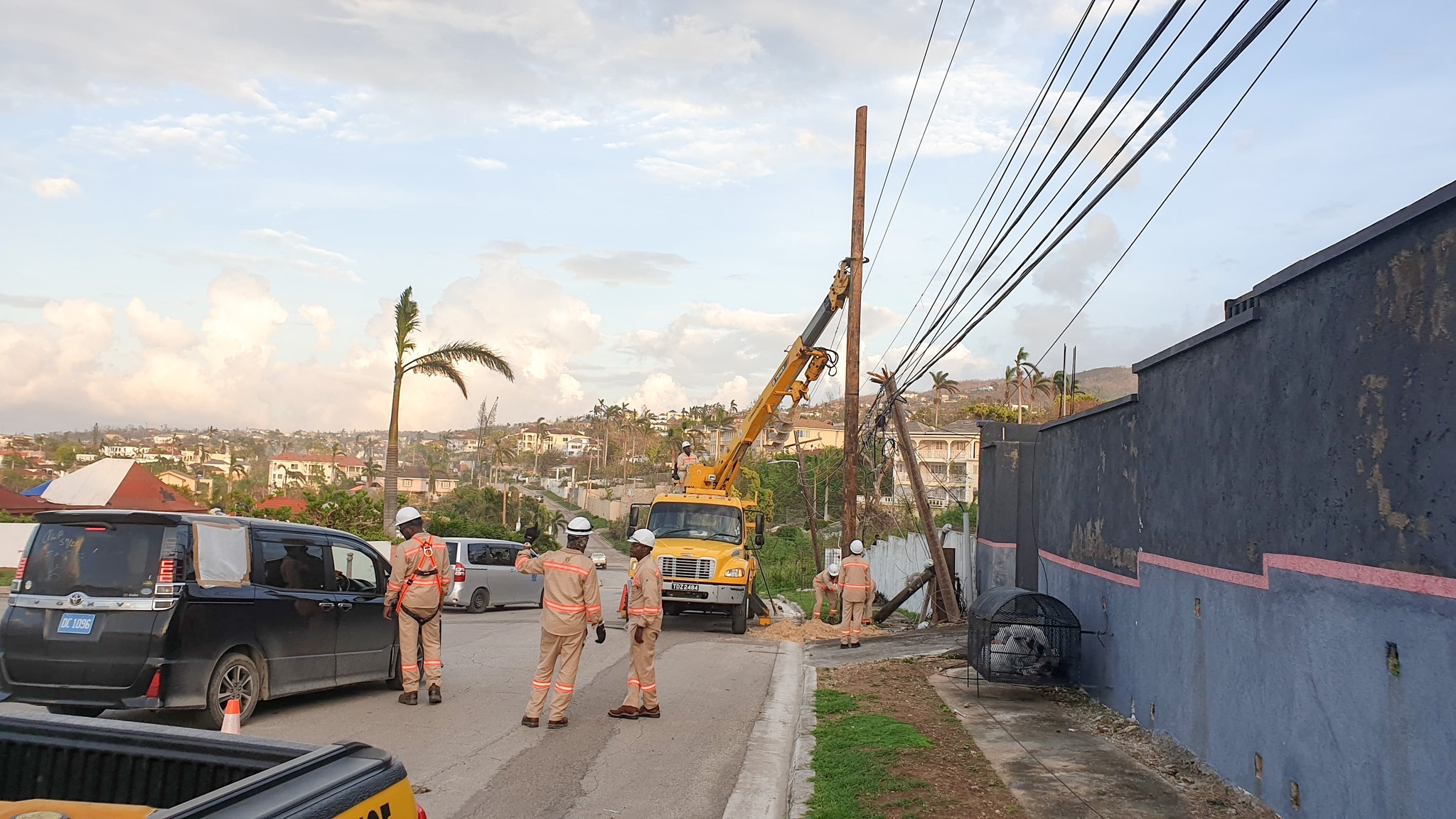 TTEC crews in jamaica