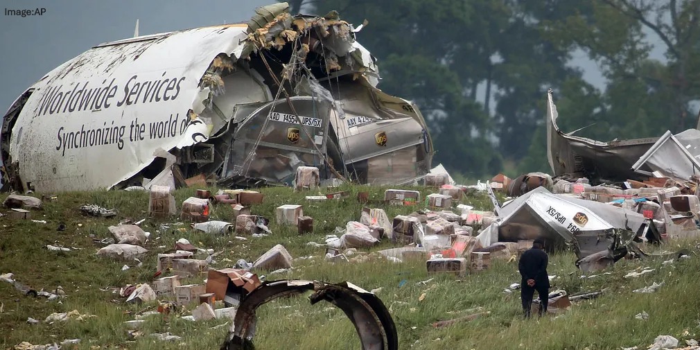 UPS crash