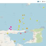 Three seismic events recorded on Nov 18