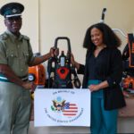 US donates canine equipment and training supplies to Prison Service