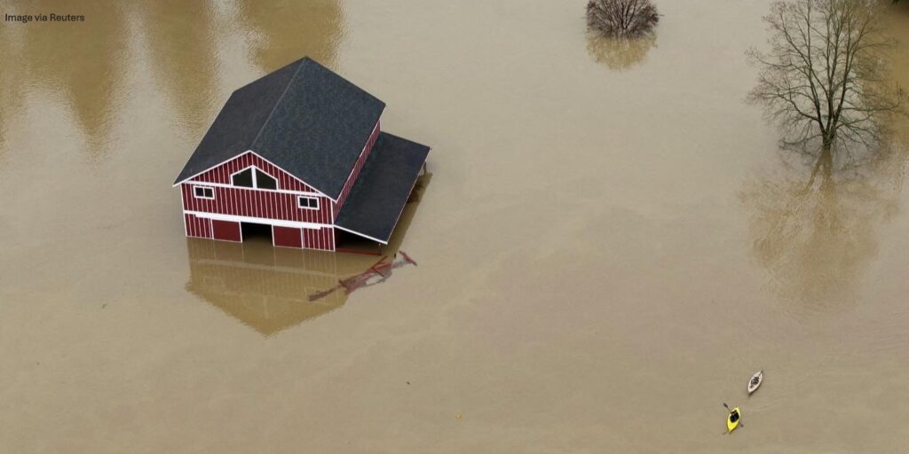 Washington floods