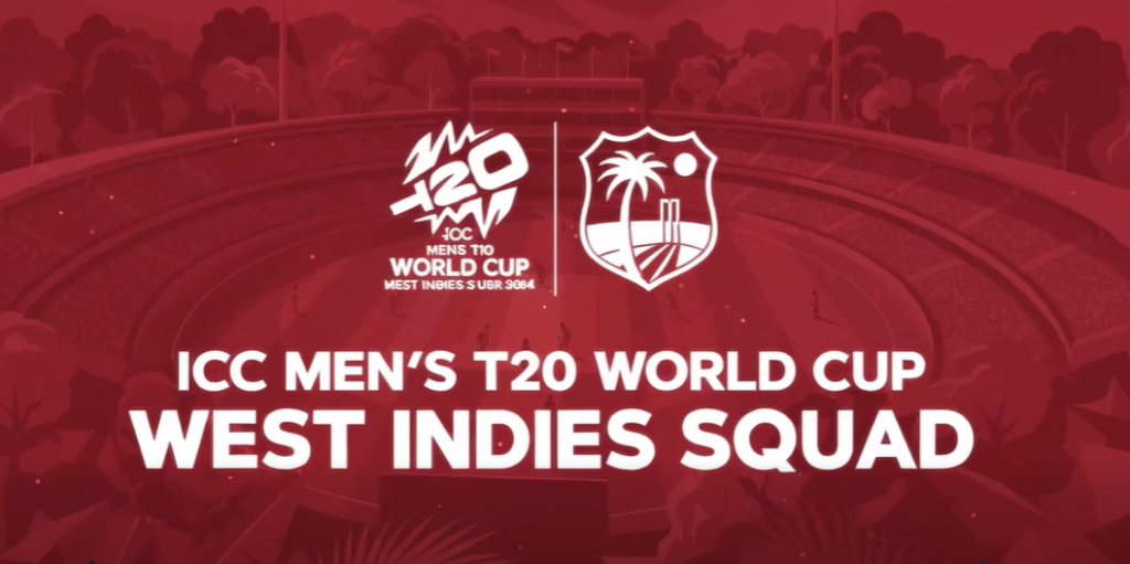 CWI Mens T20 World Cup Squad 26 01 26