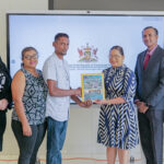 Disaster relief grants handed over to Chadee family