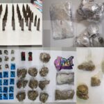 Two arrested, ammunition, and drugs siezed