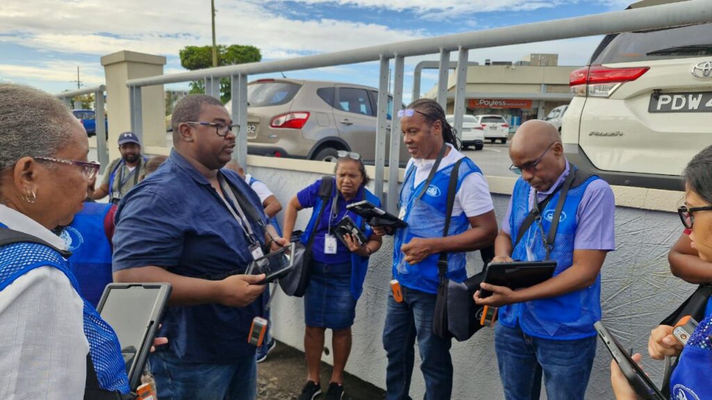 Enumerators on Training Exercise