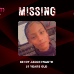 MISSING: 19-year-old CINDY JAGGERNAUTH