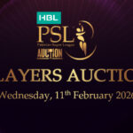 1st ever PSL auction scheduled for February 11th