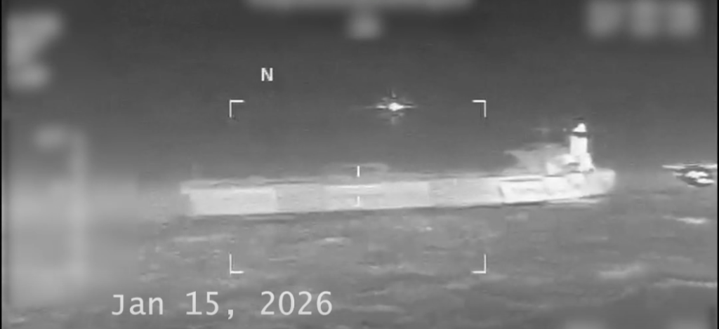 Sanctioned tanker 15 01 26