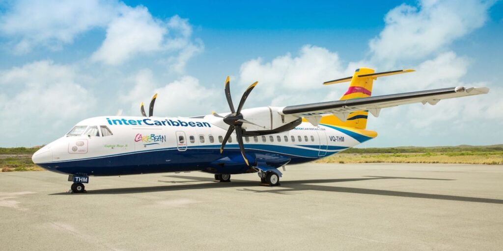 interCaribbean Airways 2122 ATR 1000X900