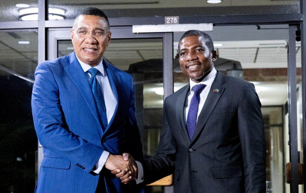 Dr Terrance Drew, Andrew Holness