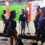 AMEEN INSPECTS EARLY MORNING CARNIVAL CLEAN-UP OPERATIONS